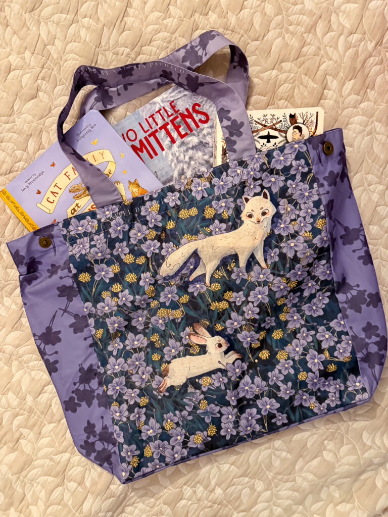 BOLSO TOTE MORADA