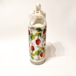 BOTELLA TERMICA BLANCA: FRUTILLA - Imagen 5