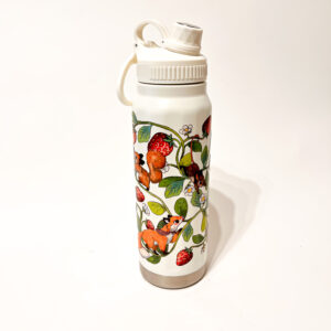 BOTELLA TERMICA BLANCA: FRUTILLA - Imagen 3