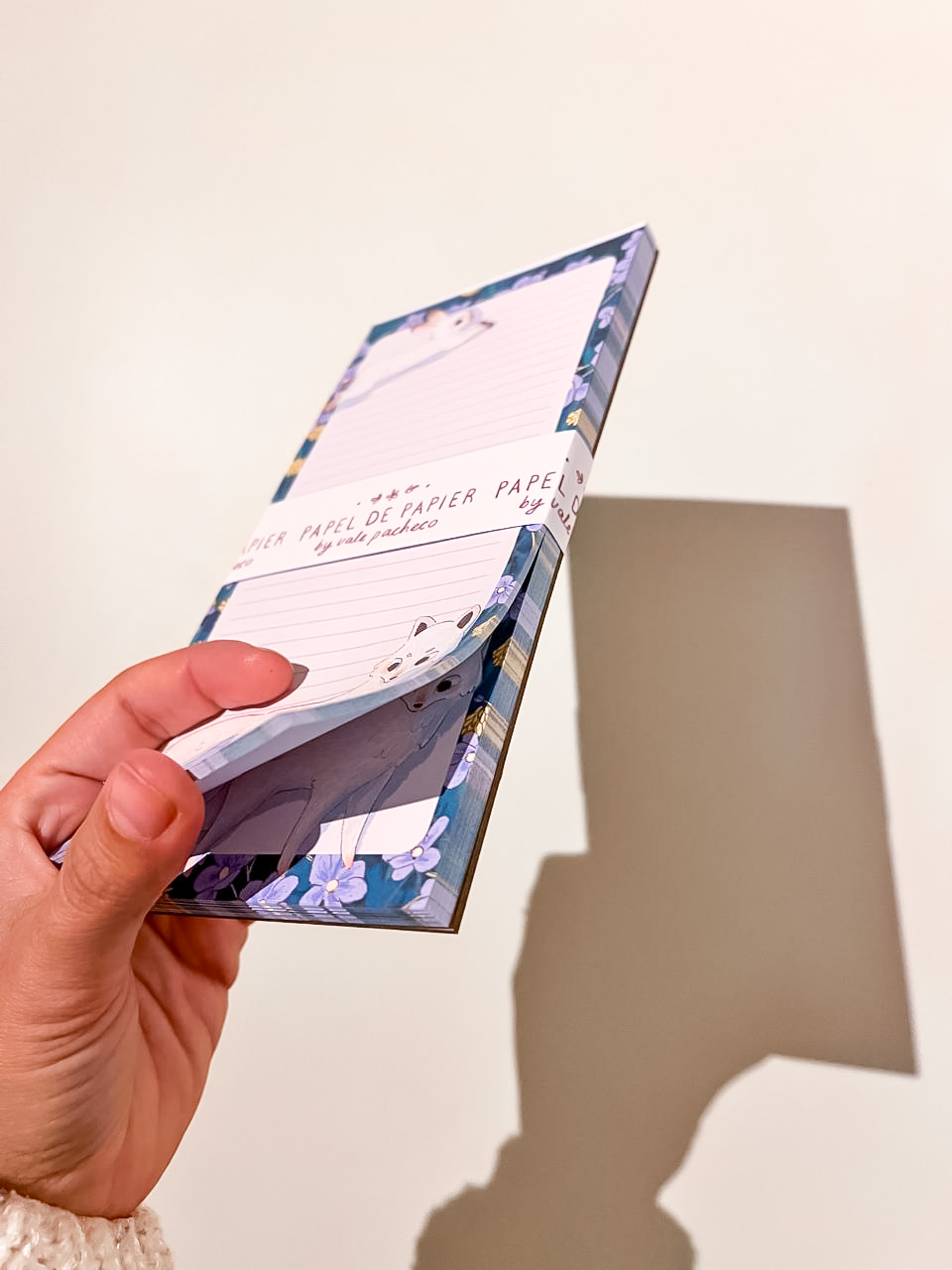 BLOCK DE NOTAS MAGNETICO: ZORRO BLANCO - Imagen 4