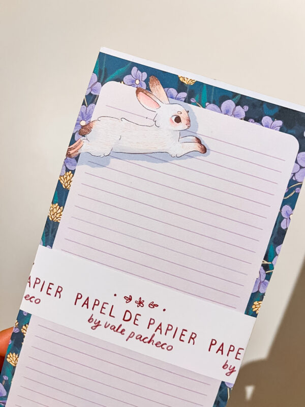 BLOCK DE NOTAS MAGNETICO: ZORRO BLANCO