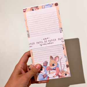 BLOCK DE NOTAS MAGNETICO: RATONCITOS - Imagen 2