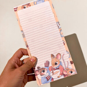 BLOCK DE NOTAS MAGNETICO: RATONCITOS