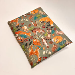 FUNDA ILUSTRADA ANIMALES DEL BOSQUE VERDE - Imagen 2