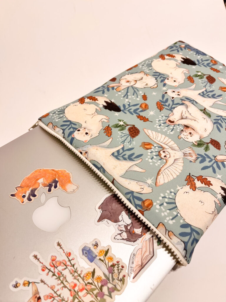 FUNDA ILUSTRADA ANIMALES POLARES