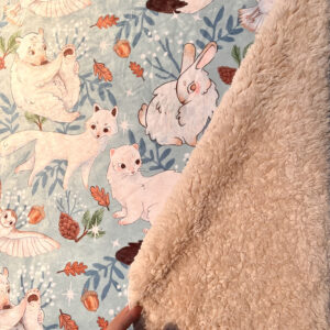 MANTA SHERPA ANIMALITOS POLARES - Imagen 5