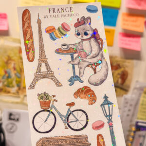 STICKER PEQUEÑO FRANCE - Imagen 2