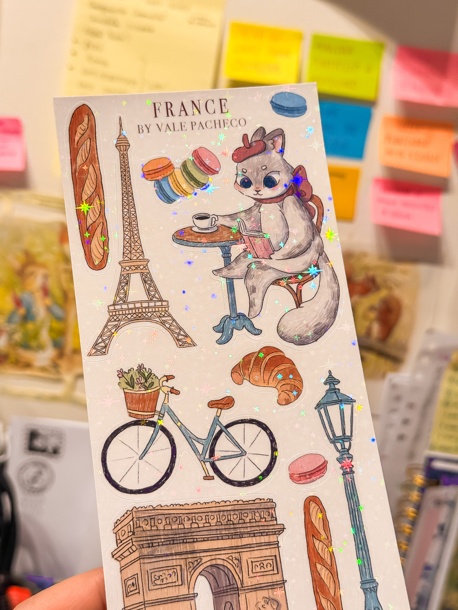 STICKER PEQUEÑO FRANCE - Imagen 2