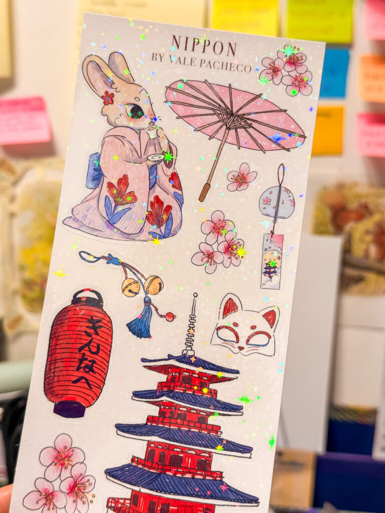 STICKER PEQUEÑO NIPPON CONAJITA
