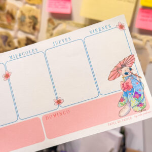 MINI ORGANIZADOR SEMANAL NIPPON - Imagen 1