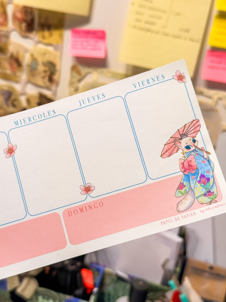 MINI ORGANIZADOR SEMANAL NIPPON
