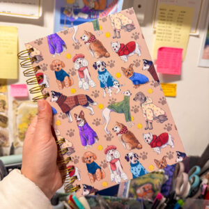 LIBRETA PERRITOS INVERNALES - Imagen 2