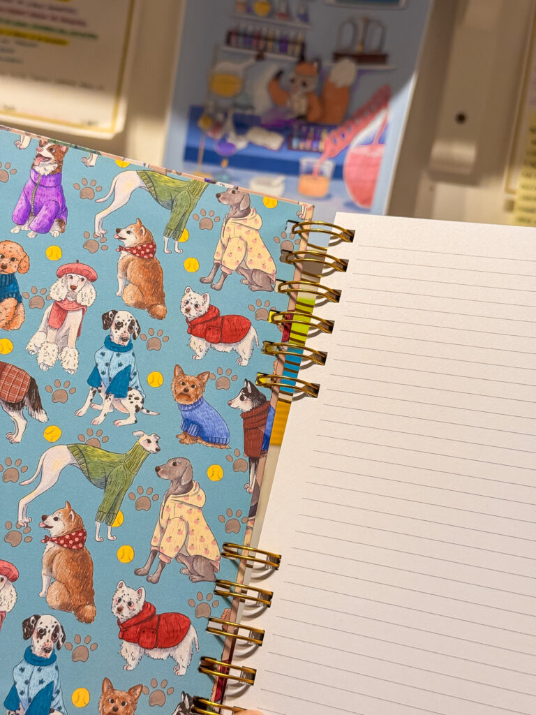 LIBRETA PERRITOS INVERNALES