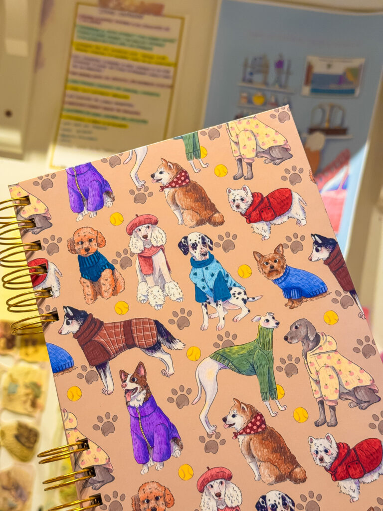 LIBRETA PERRITOS INVERNALES