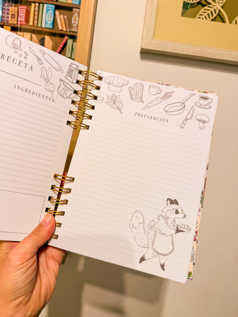 LIBRETA DE RECETAS: ¡TU COCINA, TUS SABORES! CHEFCITO