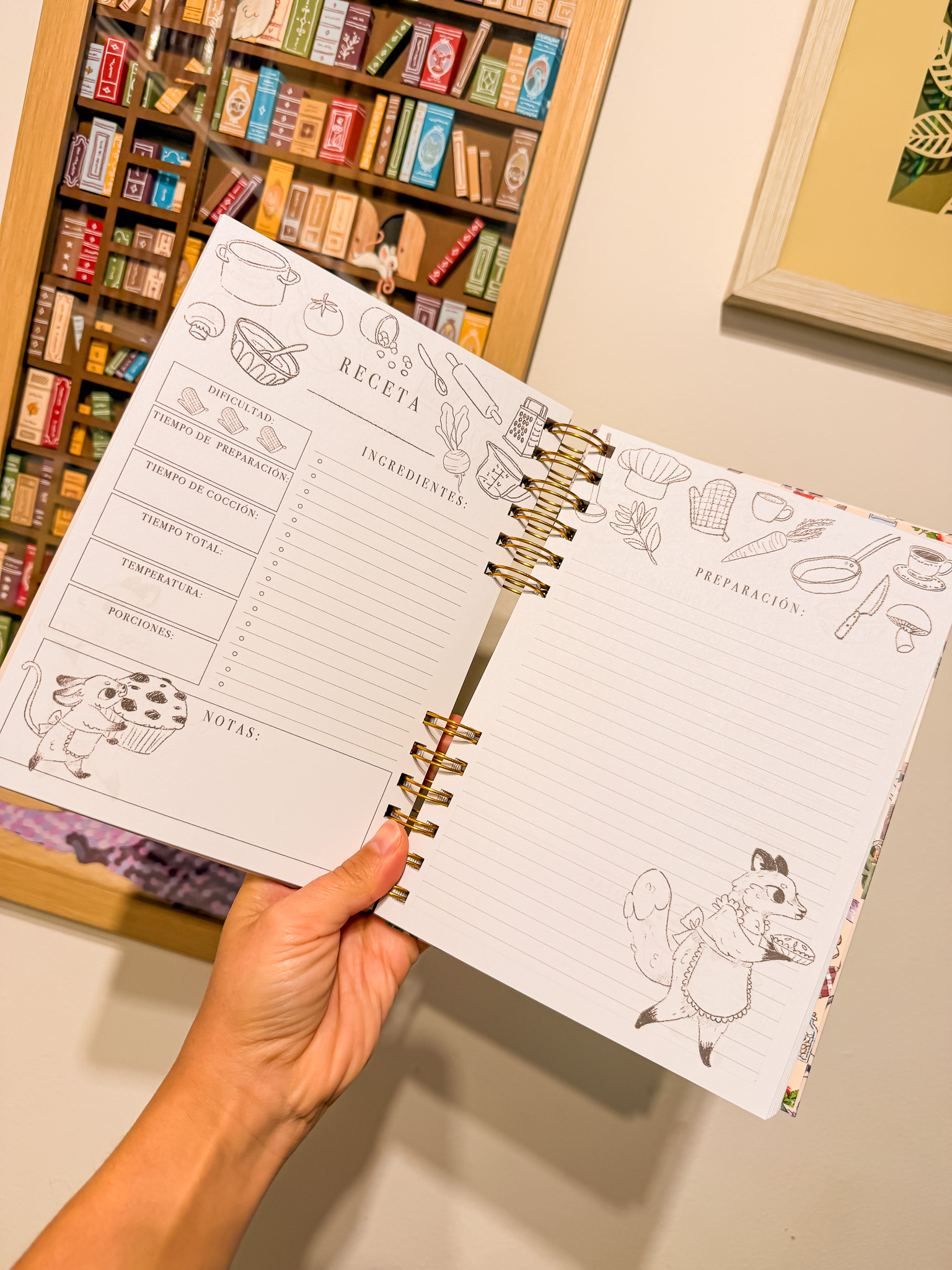 LIBRETA DE RECETAS: ¡TU COCINA, TUS SABORES! CHEFCITO - Imagen 3